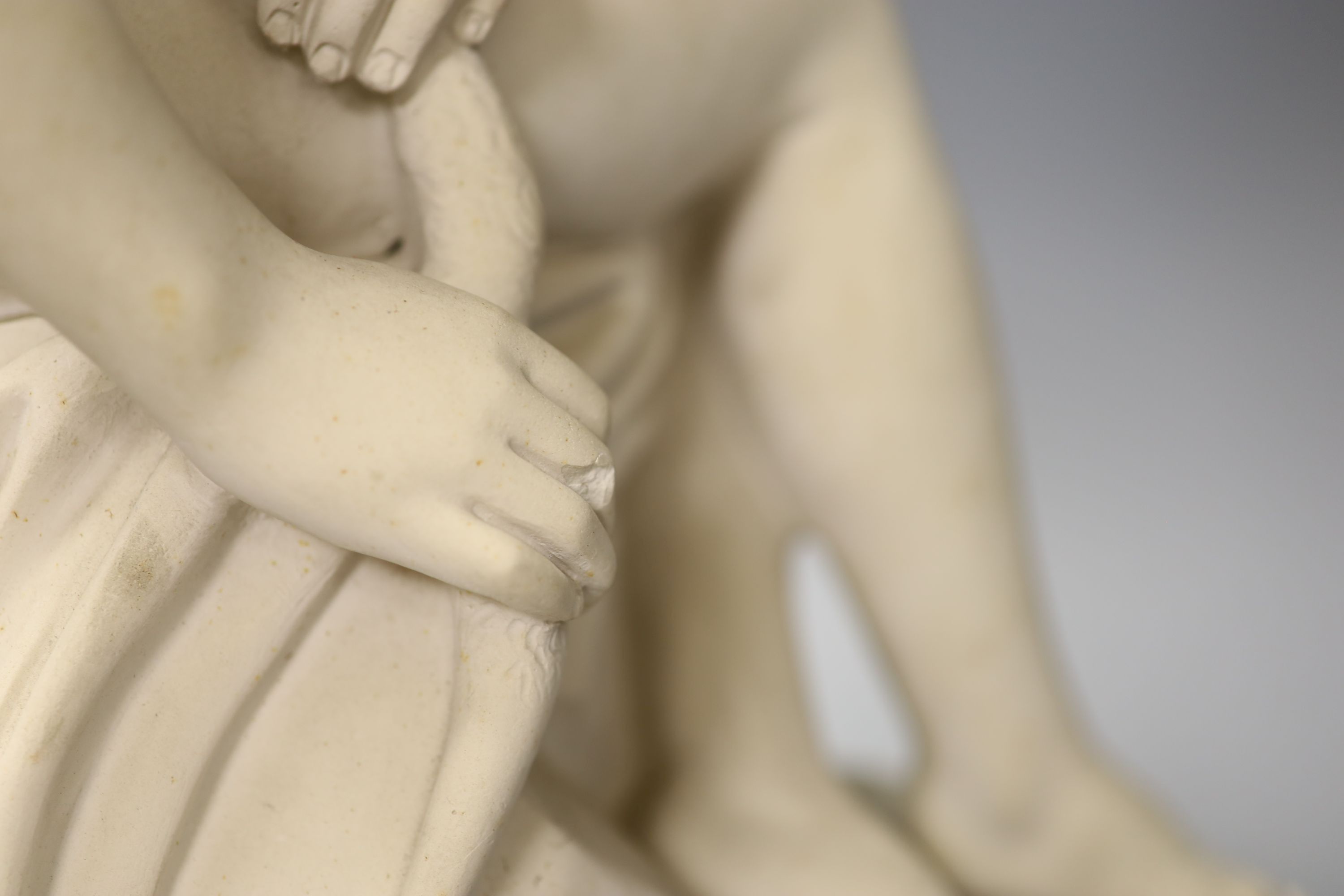 A composition classical figure of a nude, signed Dal Torrione, height 61cm